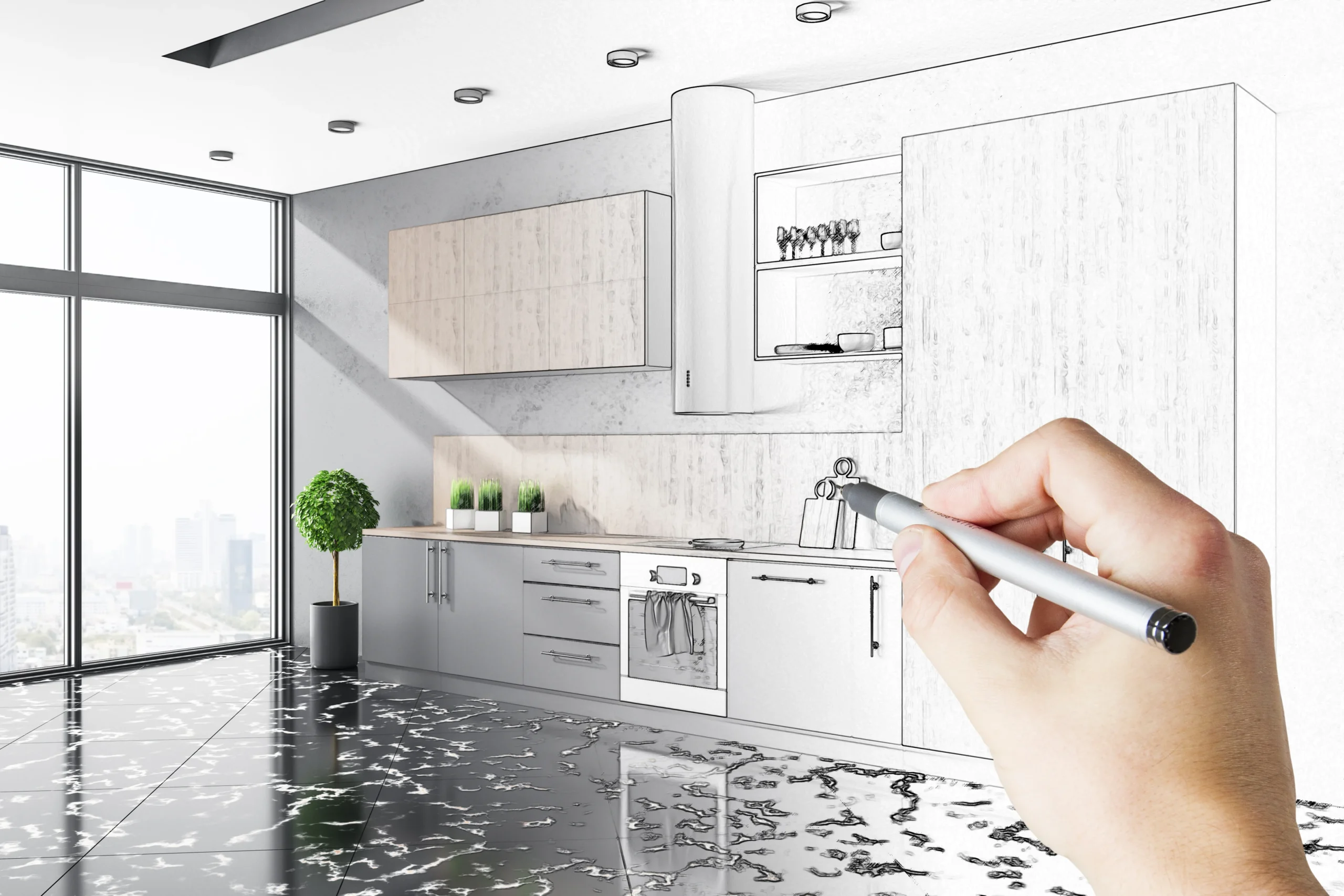 hand-with-pen-drawing-loft-kitchen-interior-with-f-2026-01-11-08-34-29-utc